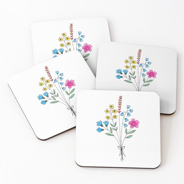 Item preview, Subtle pan flower bouquet  designed and sold by Allie Rockhill.