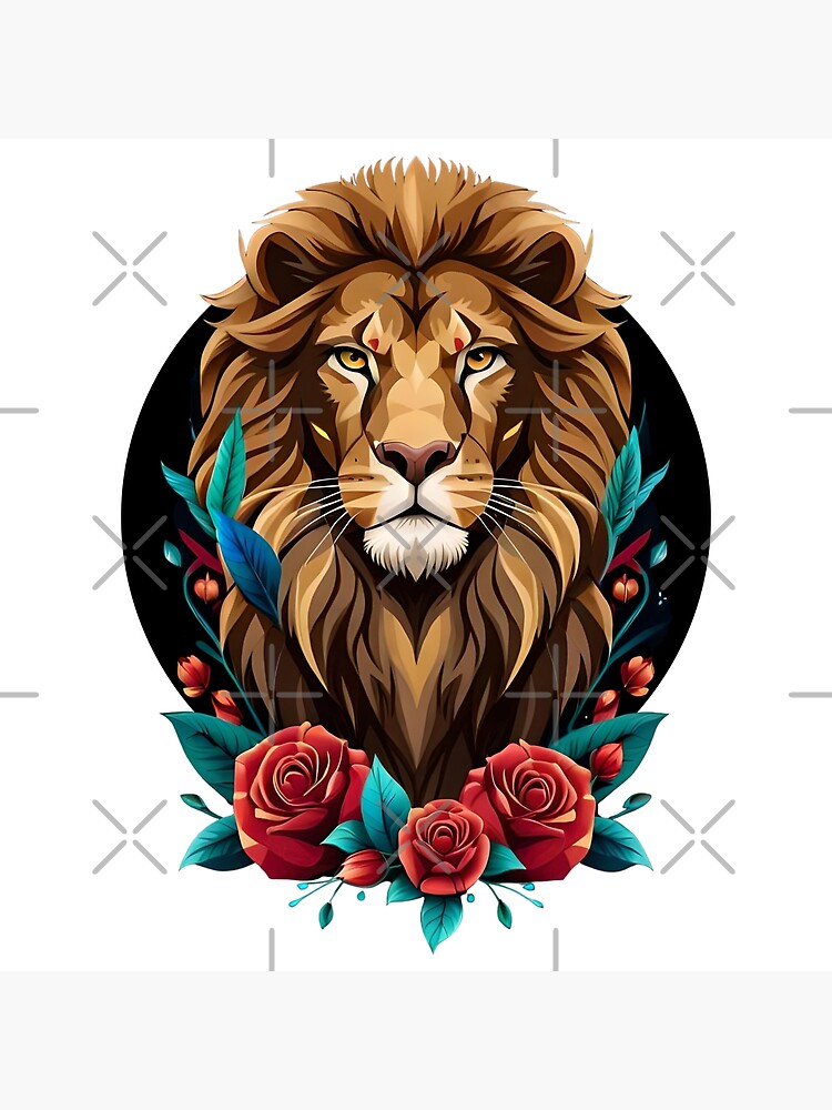 Tattoo uploaded by Owen Peat • Lion & rose #realism #lion #rose #clock •  Tattoodo