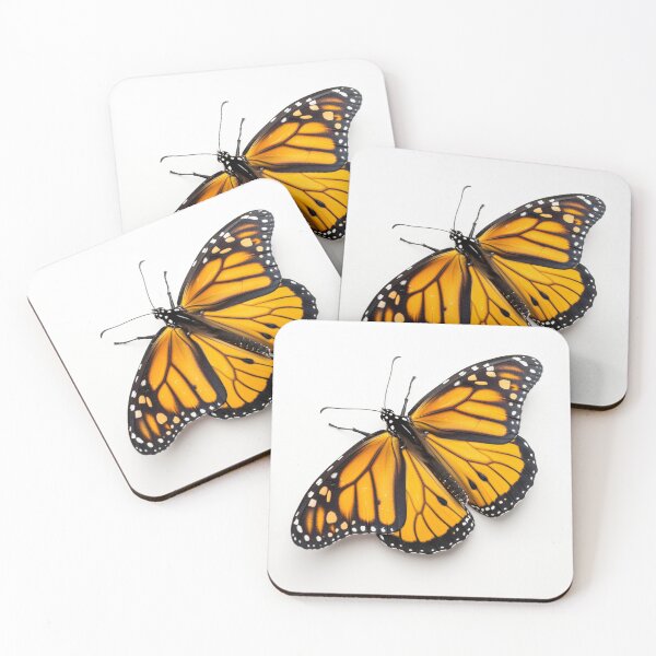 Item preview, Monarch Butterfly on White designed and sold by VTcountrydigital.
