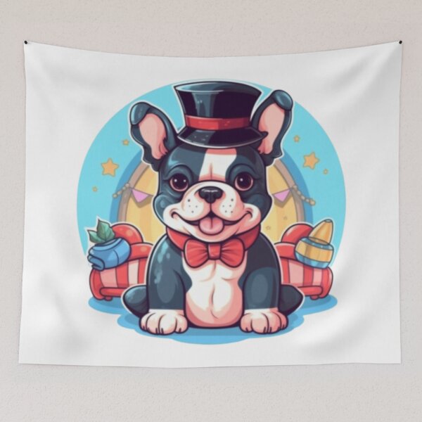 Item preview, Frenchie the Carnival French Bulldog designed and sold by PetsEnough.