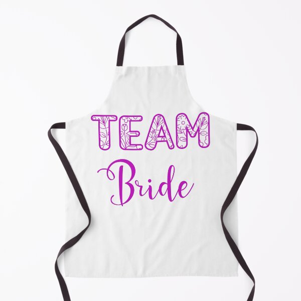Item preview, Blooming Unity: Team Bride in Floral Font, Captivating Handwritten Elegance for the Bride designed and sold by EmeraldeaArt.