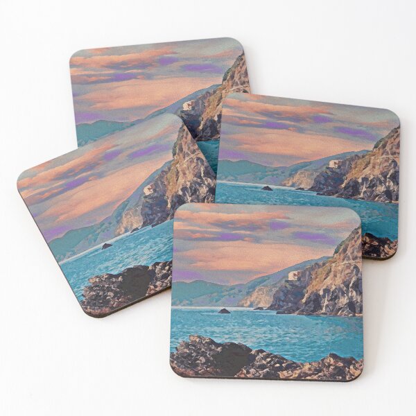 Item preview, CINQUE TERRE CLIFF WALK designed and sold by ArtbyRolleen.