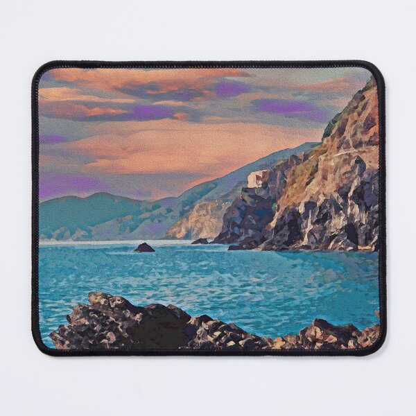 Item preview, CINQUE TERRE CLIFF WALK designed and sold by ArtbyRolleen.