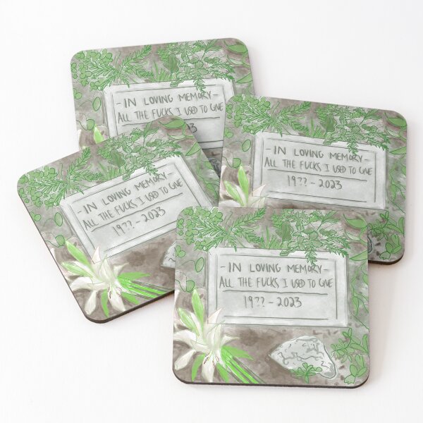 Item preview, Memorial Tombstone “I Don’t Give a Duck” designed and sold by MandaScribbles.