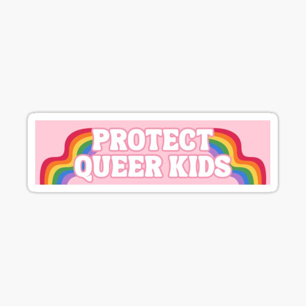 Item preview, protect queer kids designed and sold by sophiesversion.