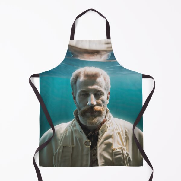 Item preview, Portrait of man underwater designed and sold by jsebouvi.