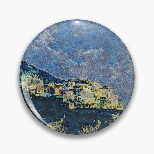 Item preview, CINQUE TERRE CLIFFS 1 designed and sold by ArtbyRolleen.
