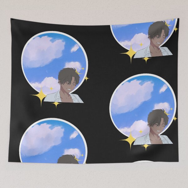 Item preview, 90s Retro Style Anime Boy Smiling Anibae designed and sold by ChibiCollectors.