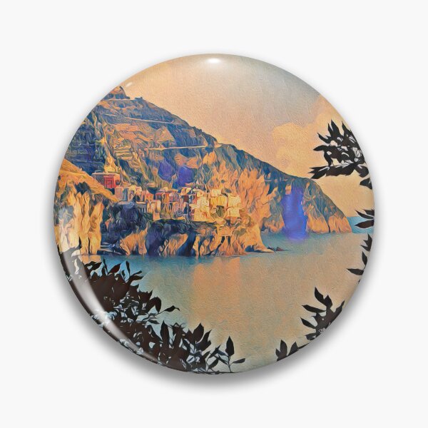 Item preview, CINQUE TERRE CLIFFS 2 designed and sold by ArtbyRolleen.