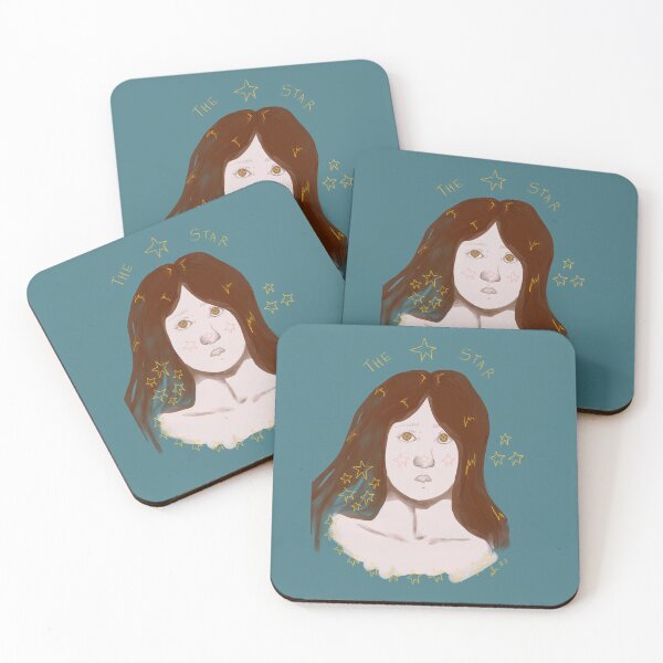 Item preview, the star tarot card designed and sold by mushroommakes.