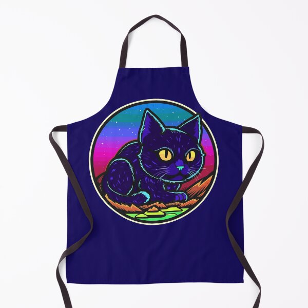 Item preview, Blue Kitten and Otherworldly Sunset designed and sold by RandomForestBot.