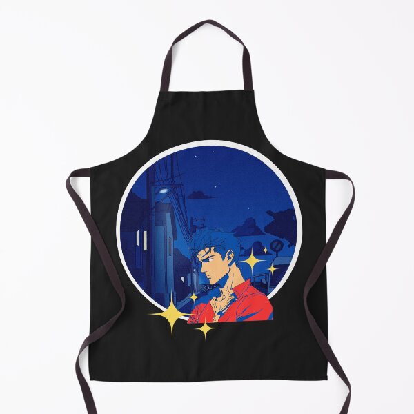 Item preview, 90s Retro Style Anime Boy Dark Blue Hair Side Profile Anibae designed and sold by ChibiCollectors.