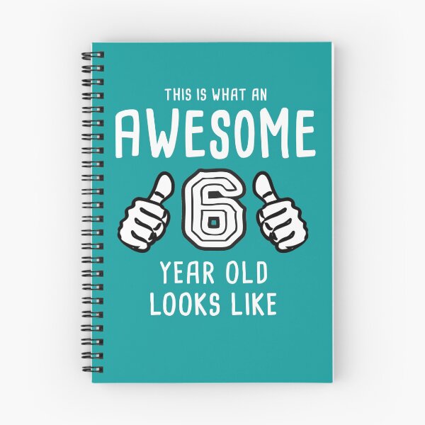 Item preview, Awesome 6 Year Old Shirt - 6th Birthday Shirt 6 Year Old Tee designed and sold by shalexdesigns.