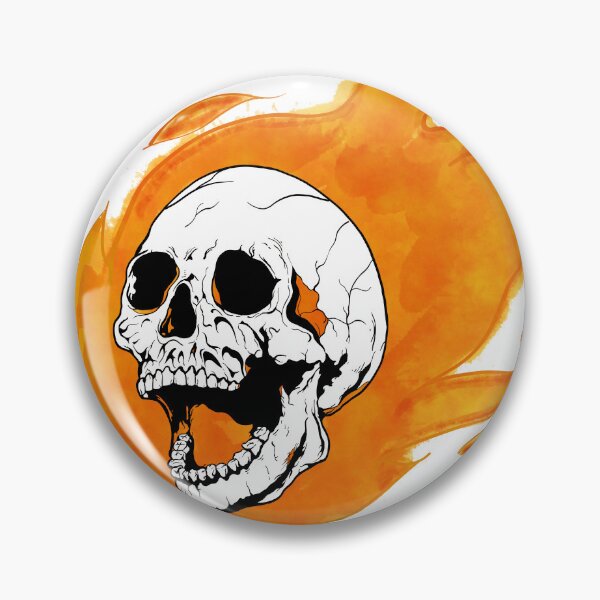 Item preview, Fire Skull designed and sold by RobbMcC.