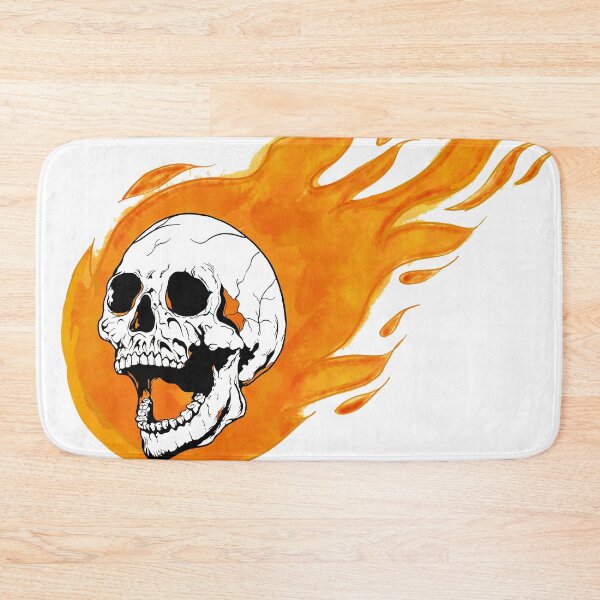 Item preview, Fire Skull designed and sold by RobbMcC.
