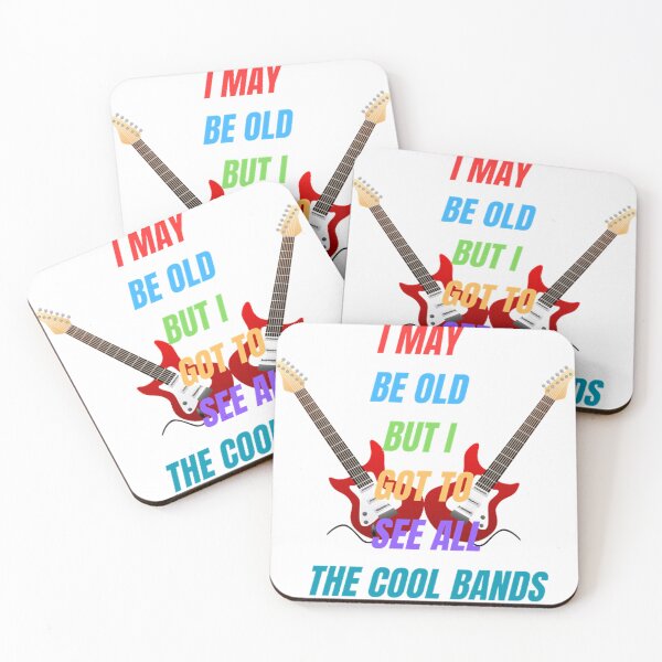 Item preview, I May Be Old But i Got To See All The Cool Bands designed and sold by GameLegends.
