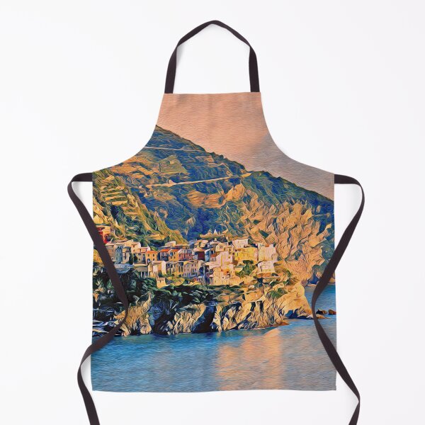 Aperçu de l'œuvre CINQUE TERRE CLIFFS 3 créée et vendue par ArtbyRolleen.