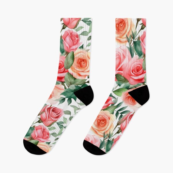 Item preview, Vibrant Watercolor Rose Blooms - Captivating Floral Design and Color designed and sold by mp0914.