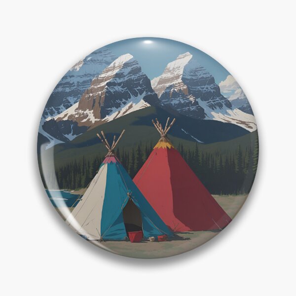 Item preview, FJP0027 - Array of Colorful Tepees designed and sold by Futuriddle.