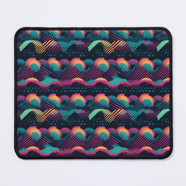 Item preview, Neon Waveform Retro designed and sold by PixelPatchwork.