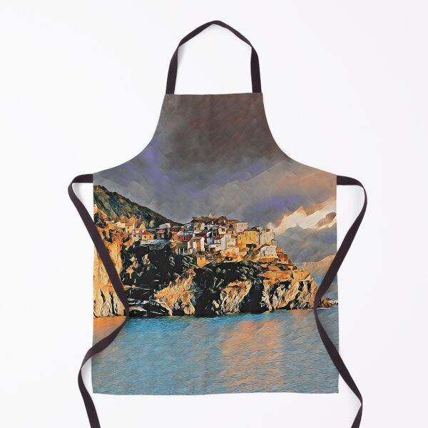 Aperçu de l'œuvre CINQUE TERRA CLIFFS 4 créée et vendue par ArtbyRolleen.