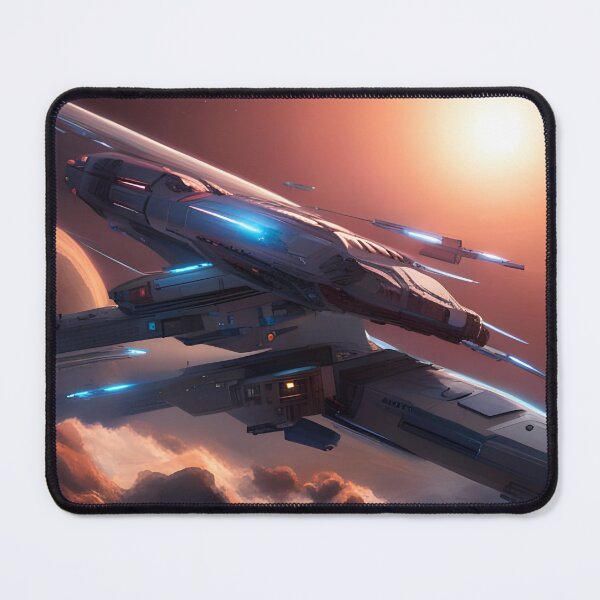 Item preview, Star Ship Planet Side designed and sold by Ink Art Design.