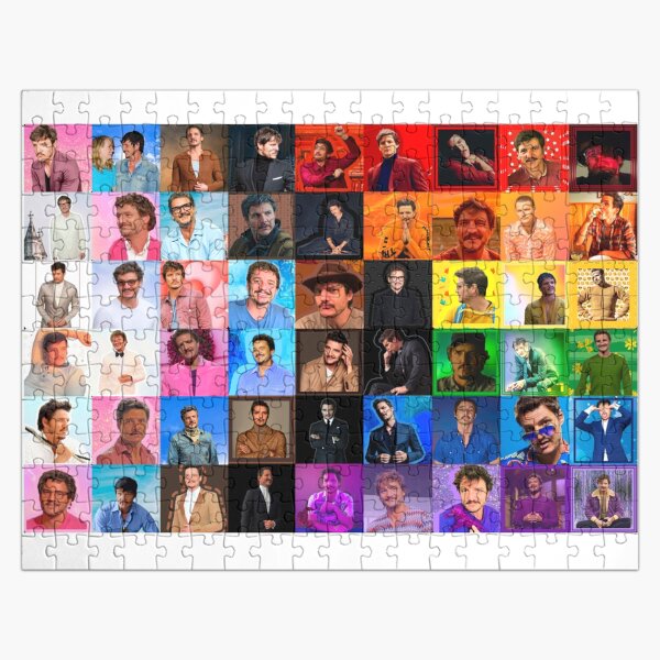 Item preview, Pedro Pascal Pride Flag Puzzle  designed and sold by Astro-Duck.
