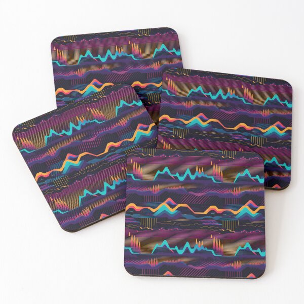 Item preview, Retro Futuristic Groove designed and sold by PixelPatchwork.