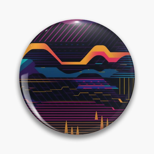 Item preview, Retro Futuristic Groove designed and sold by PixelPatchwork.