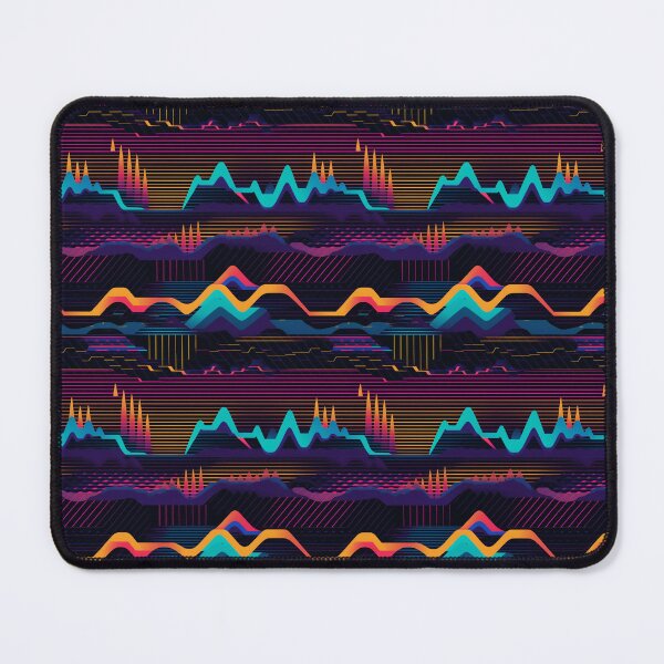 Item preview, Retro Futuristic Groove designed and sold by PixelPatchwork.