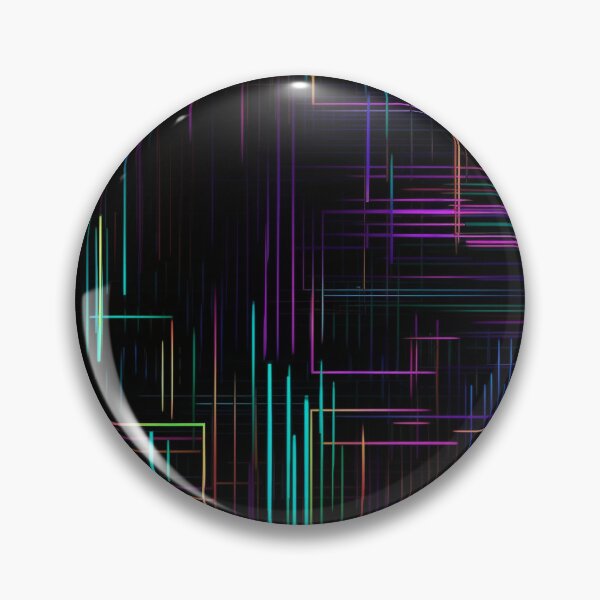 Item preview, Vibrant Glitch Lines designed and sold by PixelPatchwork.