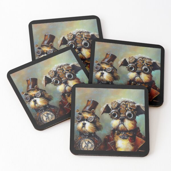 Item preview, Dogs Steampunk designed and sold by CrankyOldDude.