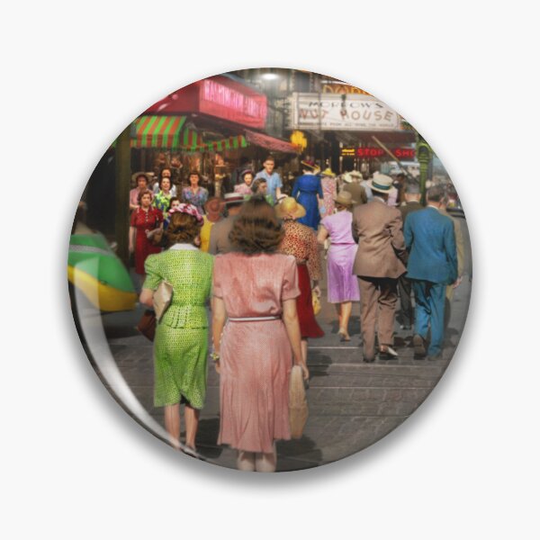 Item preview, City - Chicago, IL - Crossing Dearborn 1941 designed and sold by Mike Savad Photography.
