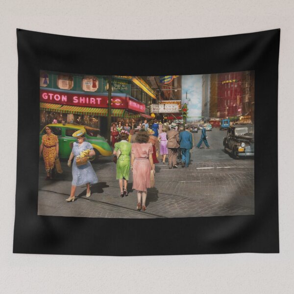 Item preview, City - Chicago, IL - Crossing Dearborn 1941 designed and sold by Mike Savad Photography.