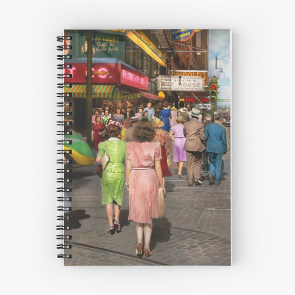 Item preview, City - Chicago, IL - Crossing Dearborn 1941 designed and sold by Mike Savad Photography.