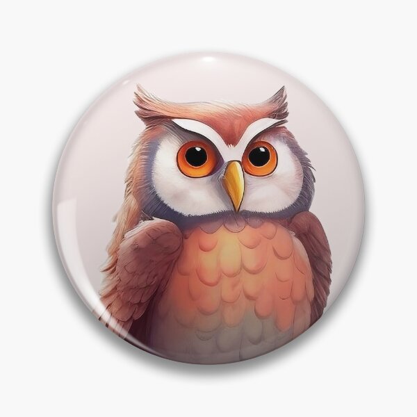 Item preview, The friendly owl designed and sold by AP-Tees.