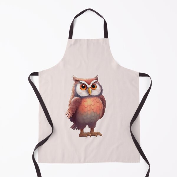 Item preview, The friendly owl designed and sold by AP-Tees.