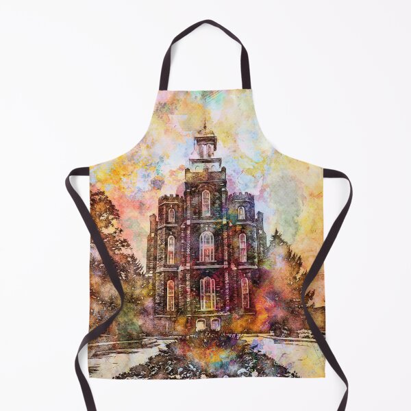 Item preview, Logan Utah Temple - Ink and Watercolor designed and sold by melodyrosemedia.