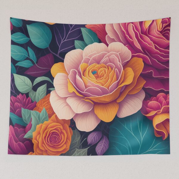 Item preview, lush flowers 2 designed and sold by UNICORNSPOD.