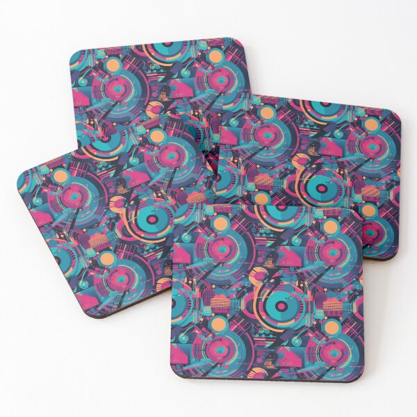 Item preview, Techno Pop Vibrations designed and sold by PixelPatchwork.