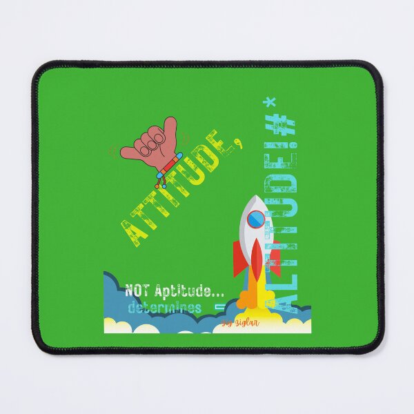 Item preview, ATTITUDE, not Aptitude, determines ALTITUDE designed and sold by BurstBlue-1.