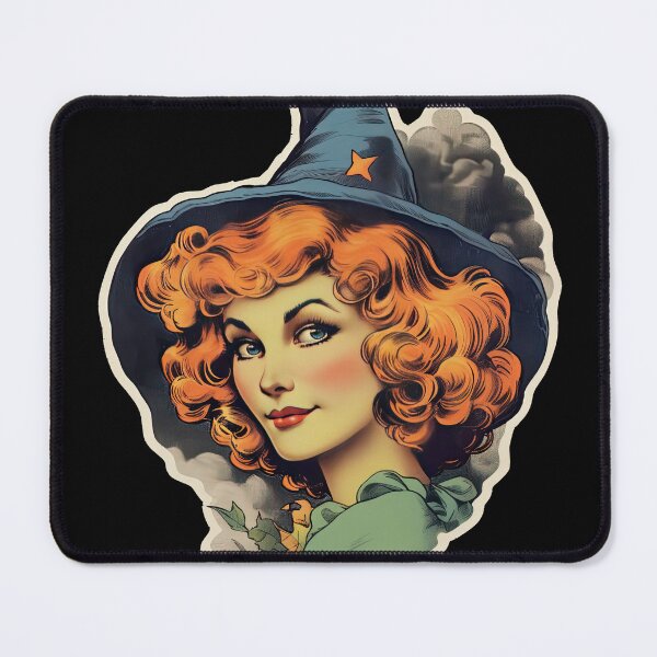 Item preview, Vintage Halloween Red Haired Beauty designed and sold by LynneMitchell.