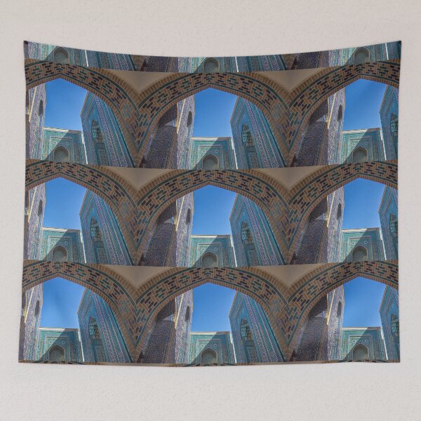 Item preview, Uzbekistan. Samarkand. Shah-i-Zinda. Courtyard thru the Arch. designed and sold by vadim19.