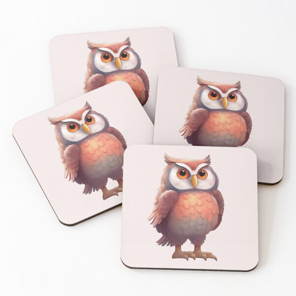 Item preview, The friendly owl designed and sold by AP-Tees.