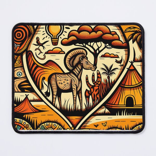 Item preview, African ethno designed and sold by WildlifeSafari.