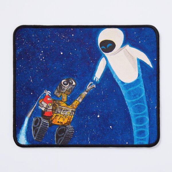Item preview, Wall-e and Eve painting designed and sold by VBArtSegnalibri.