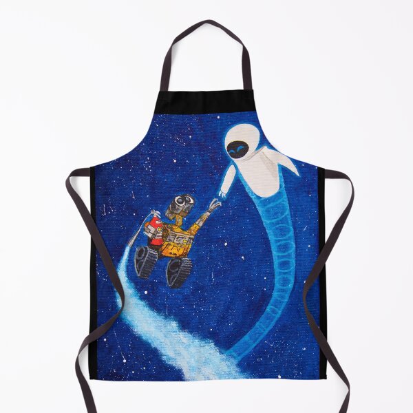Item preview, Wall-e and Eve painting designed and sold by VBArtSegnalibri.