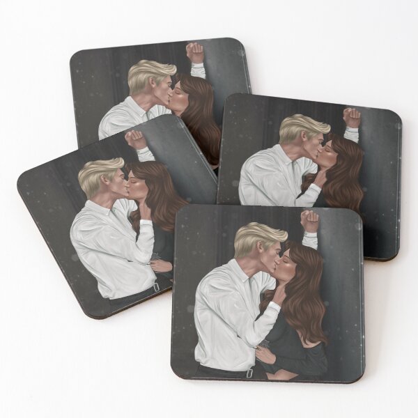 Item preview, Aaron warner and Juliette ferrars designed and sold by Wavyhues.