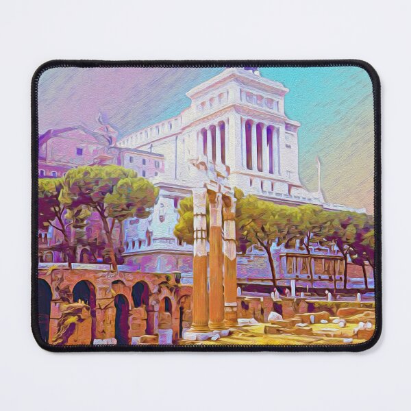 Item preview, FORUM OF CAESAR BEHIND THE ALTARE DELLA PATRIA designed and sold by ArtbyRolleen.