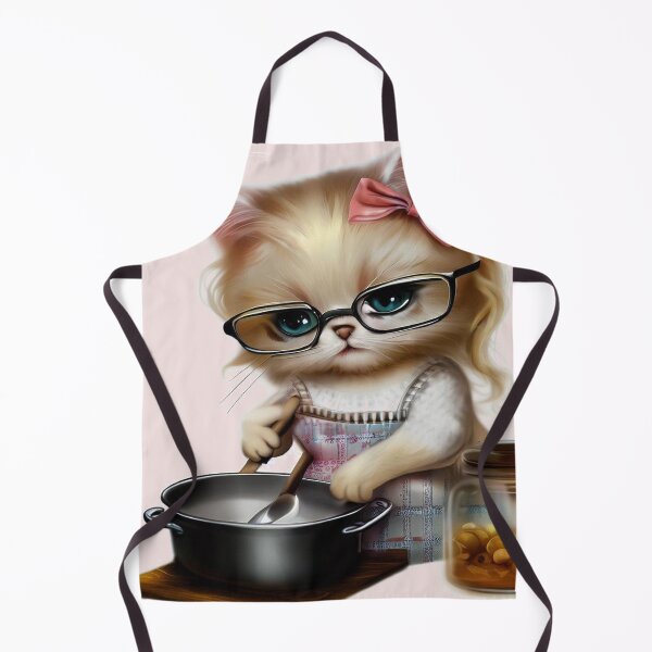 Item preview, cat cooking chef designed and sold by GLORY-LIFE.